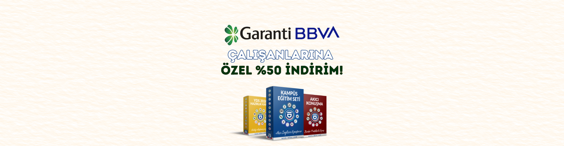 Garanti BBVA çalışanlarına Academy’de %50 indirim